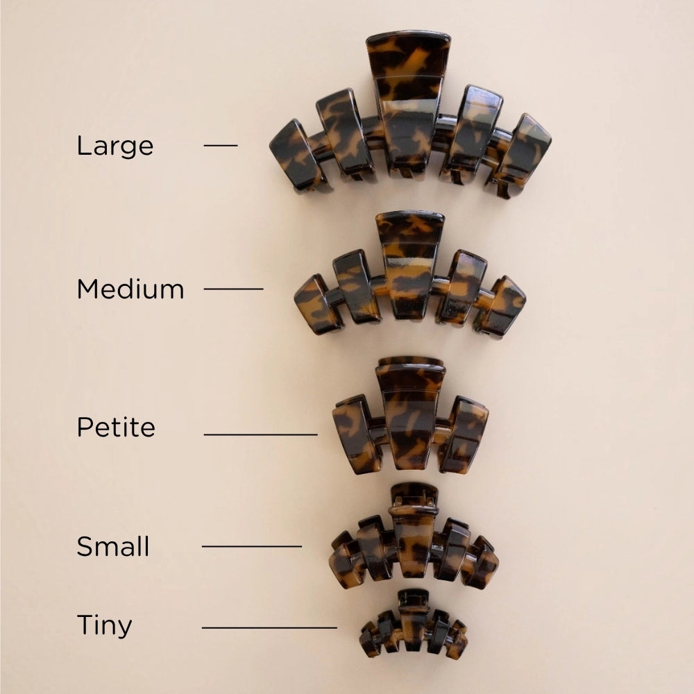 Petite Teleties Claw Clip - Tortoise