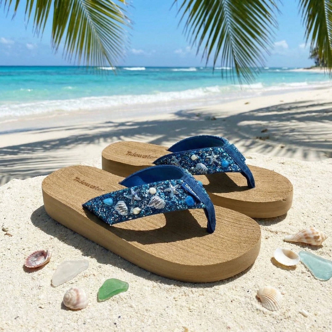 A Walk on the Beach Sandals  by Tidewater
