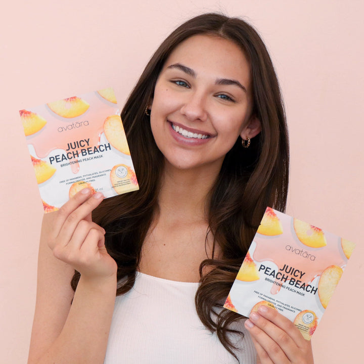 Juicy Beach Peach Brightening Sheet Mask