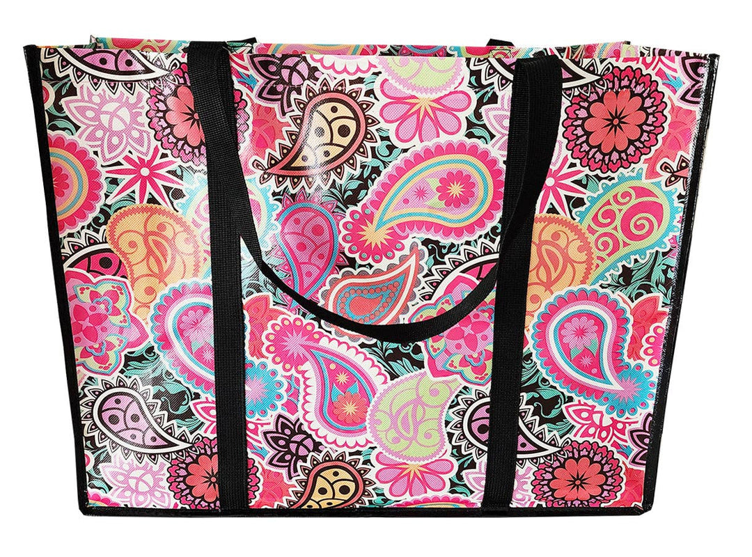 Paisley Medallion Deluxe Happy Tote