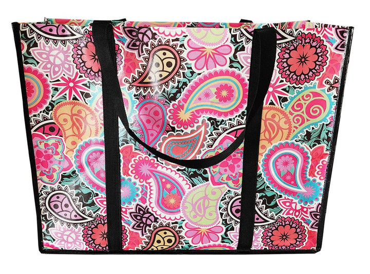 Paisley Medallion Deluxe Happy Tote