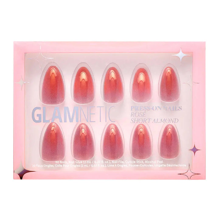 Press-On Glamnetic Nails - Rosé