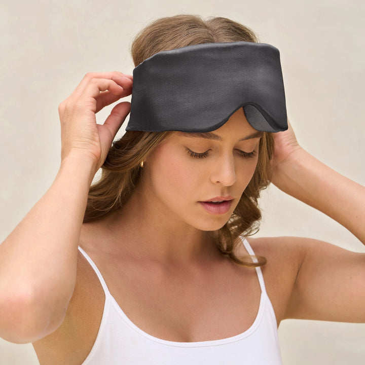 Contour Pillow Eye Mask - Charcoal