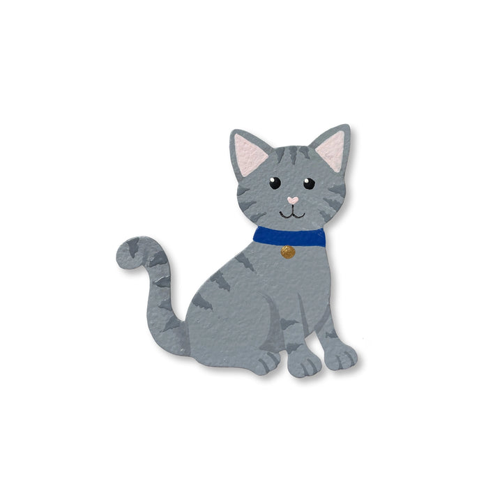 Cat with Collar Magnet by Roeda