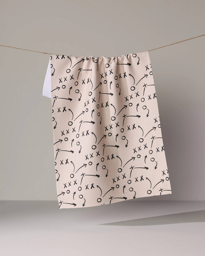Playbook Tea Towel by Geometry