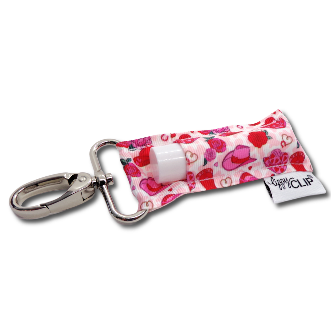Valentine Cowgirl LippyClip® Lip Balm Holder (PREORDER: Ships in 2-3 Weeks)