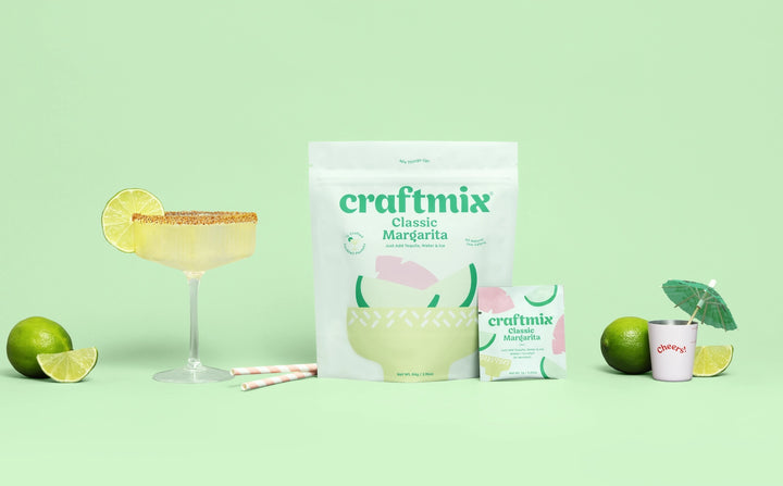 Craftmix Classic Margarita Cocktail Mixer 12 Pack