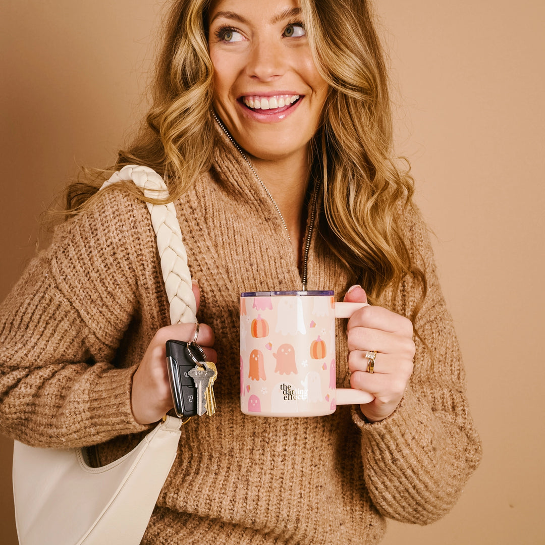 Ghost Party Insulated 14 oz Mug by the Darling Effect