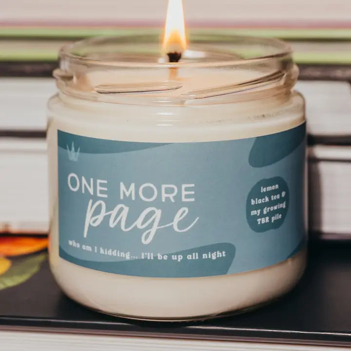 One More Page Candle by Evil Queen