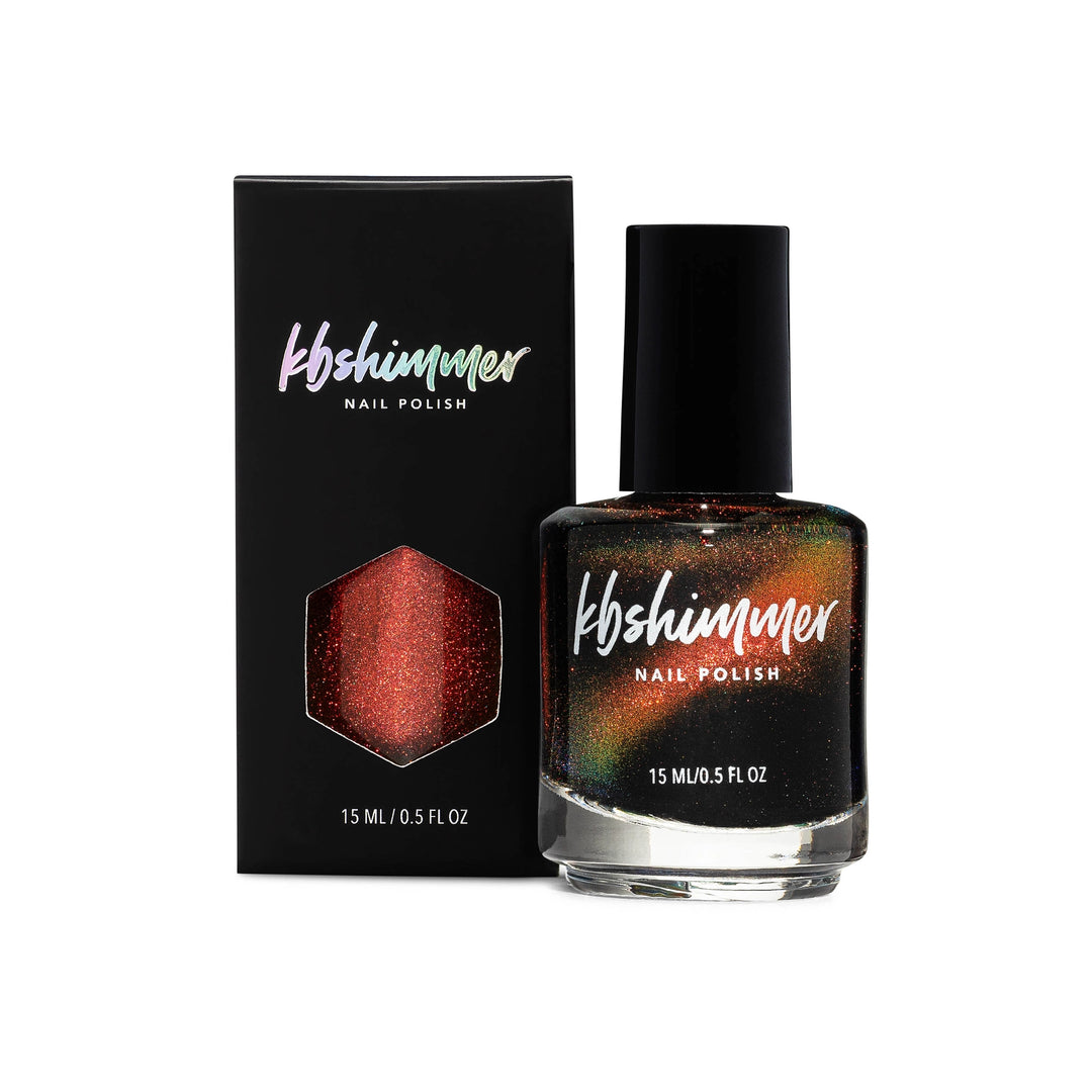 Heated Up Multichrome Magnetic Nail Polish