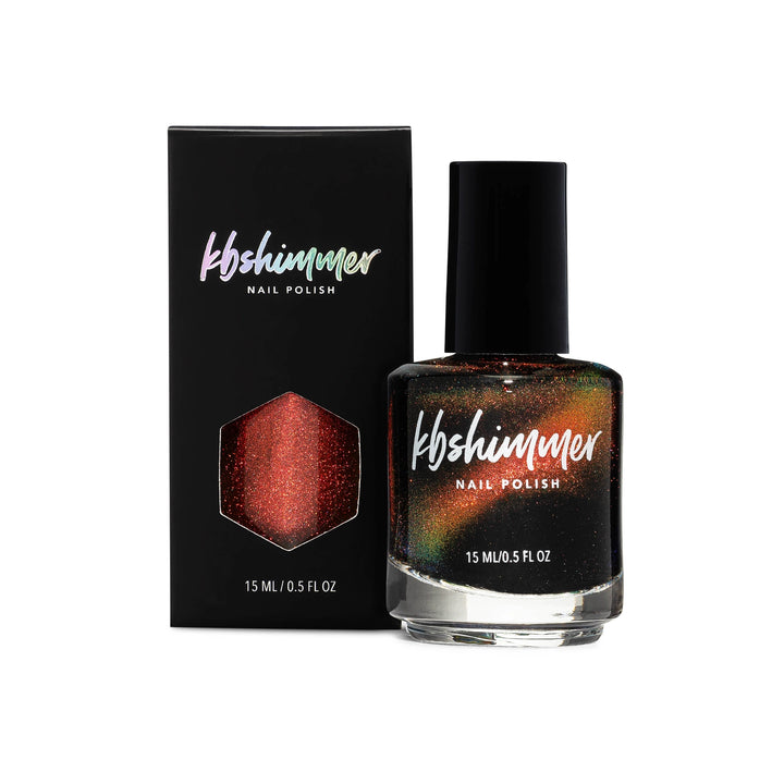 Heated Up Multichrome Magnetic Nail Polish
