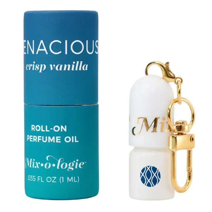 Tenacious (Crisp Vanilla) | Keychain Mini Roll-On Perfume By Mixologie (Ready To Ship)