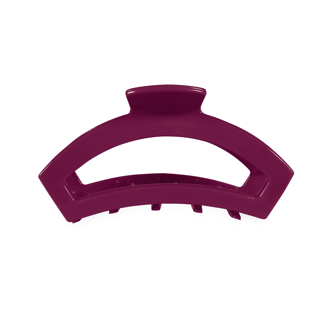 Medium Teleties Open Claw Clip - Mulberry