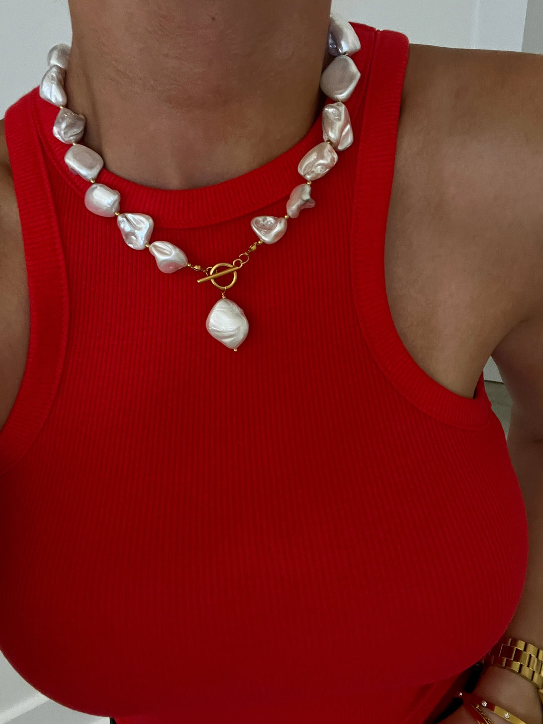 Chunky Pearl Necklace by CHANSUTTPEARLS