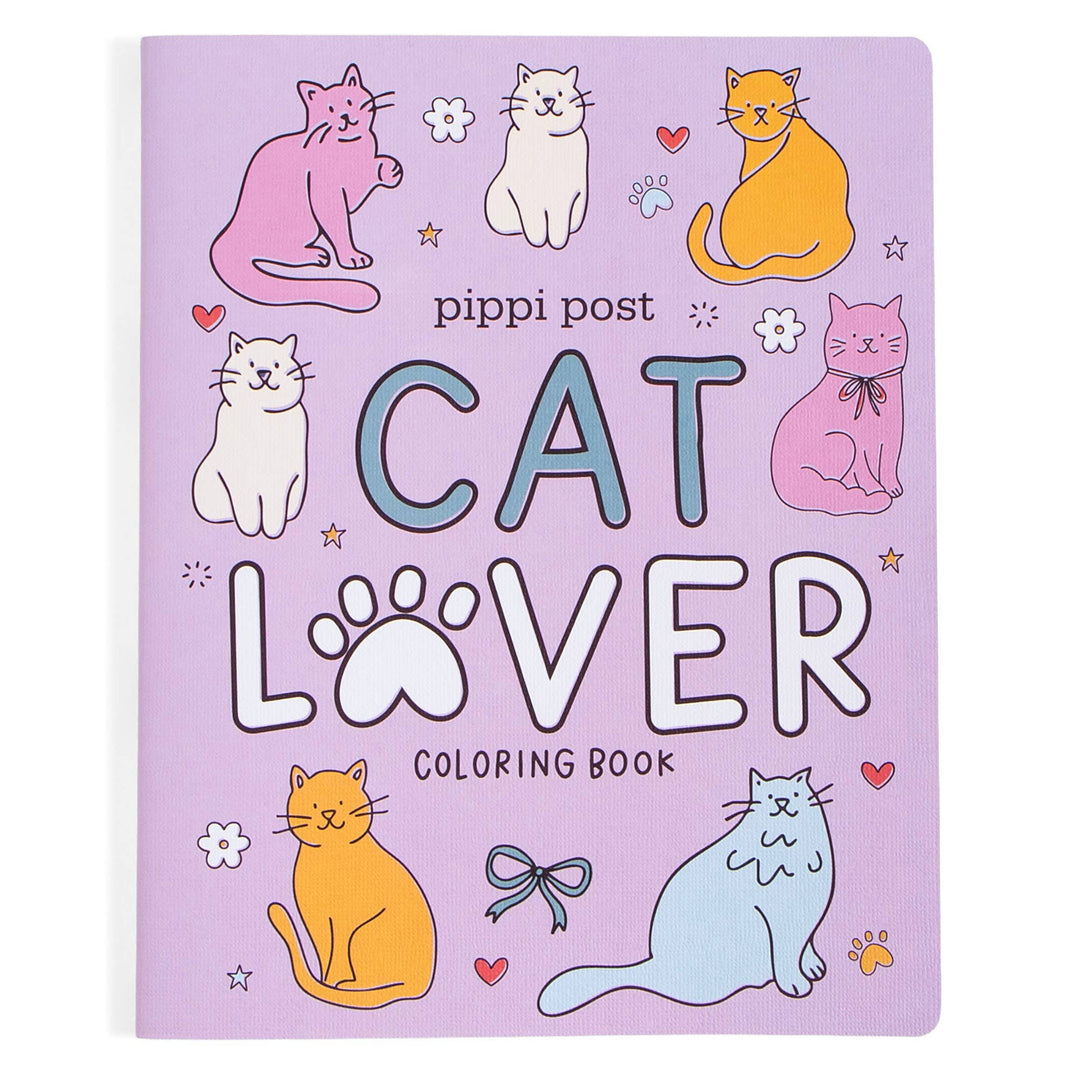 Cat Lover Coloring Book