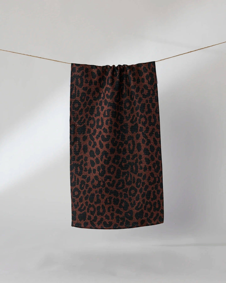 Midnight Safari Bar Towel by Geometry