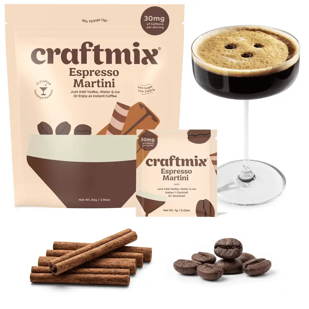 Craftmix Espresso Martini Cocktail 12 Pack