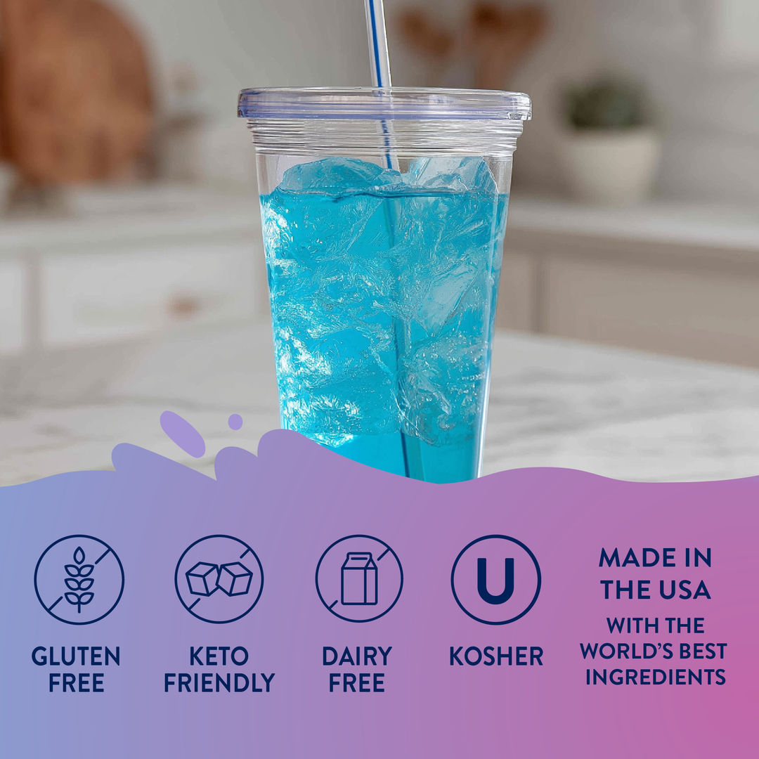 Sugar Free Electrolyte Hydration Syrup - Mermaid