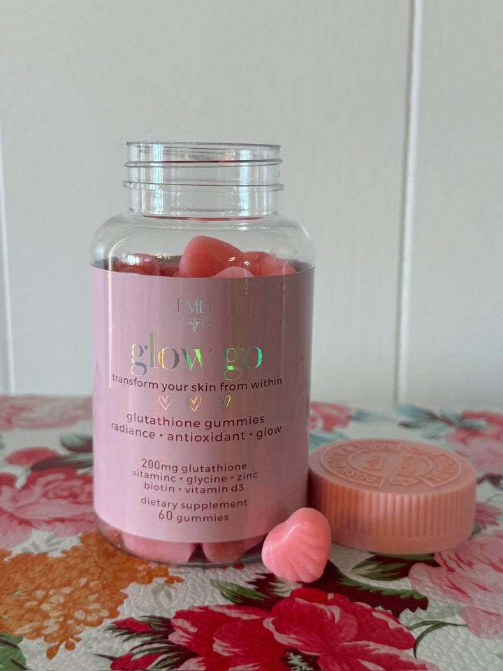 Glow Go Glutathione Gummies by TMLL Beauty Co. (PREORDER: Ships in 2-3 Weeks)