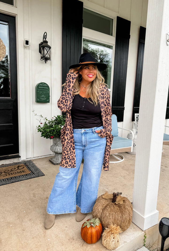 Cheetah Print Lola Cardigan by Blakeley