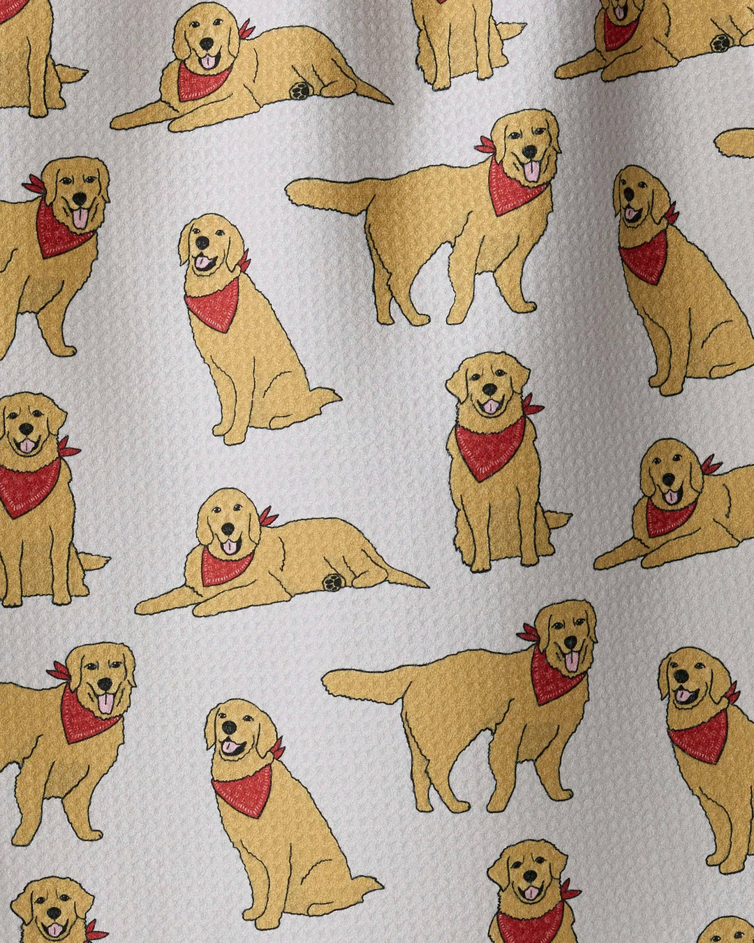Golden Days Tea Towel - Vanilla by Geometry