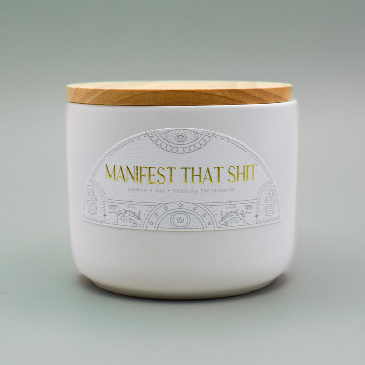 Manifest That Shit Mystic Candle by Evil Queen