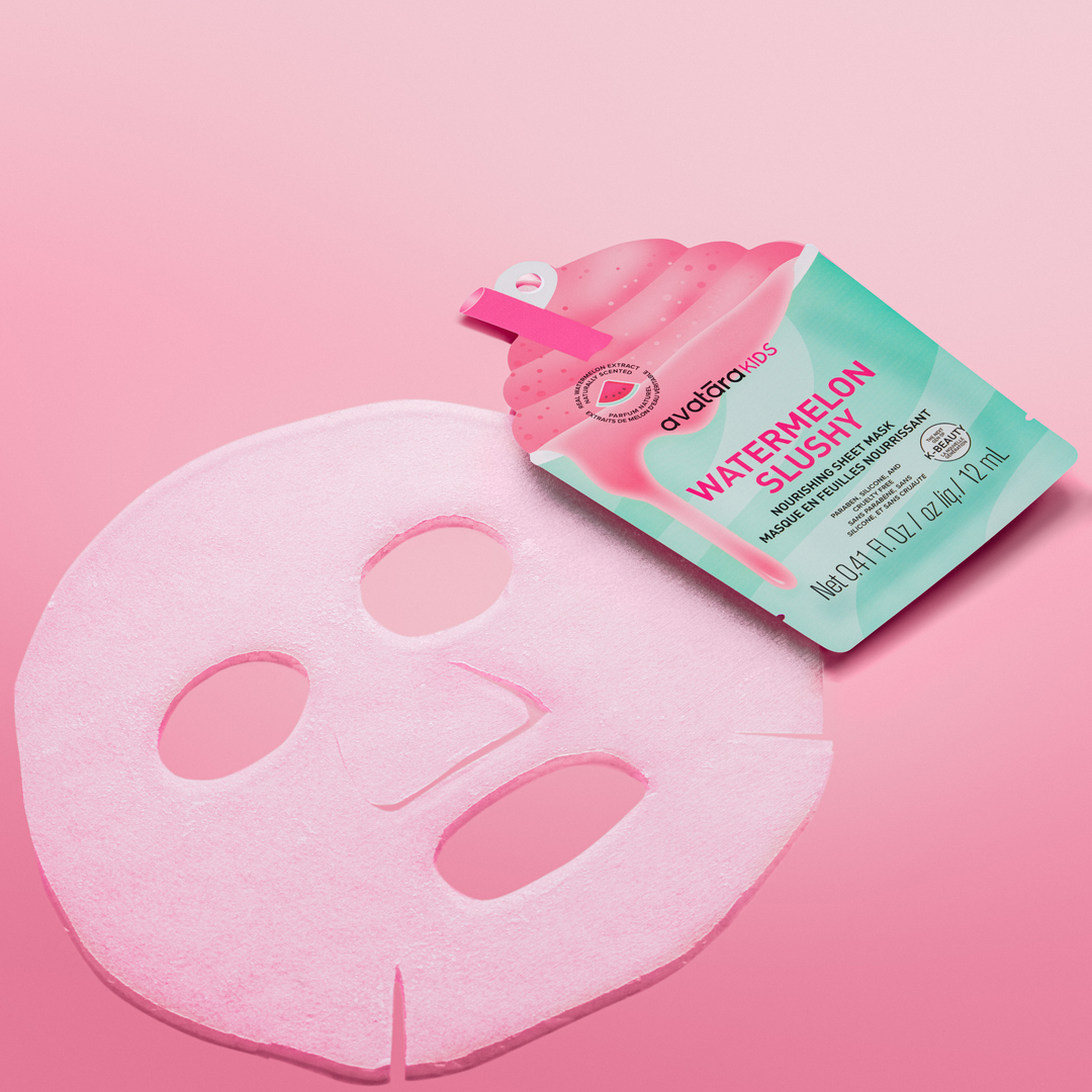 Slushy Kid's Face Mask - Watermelon