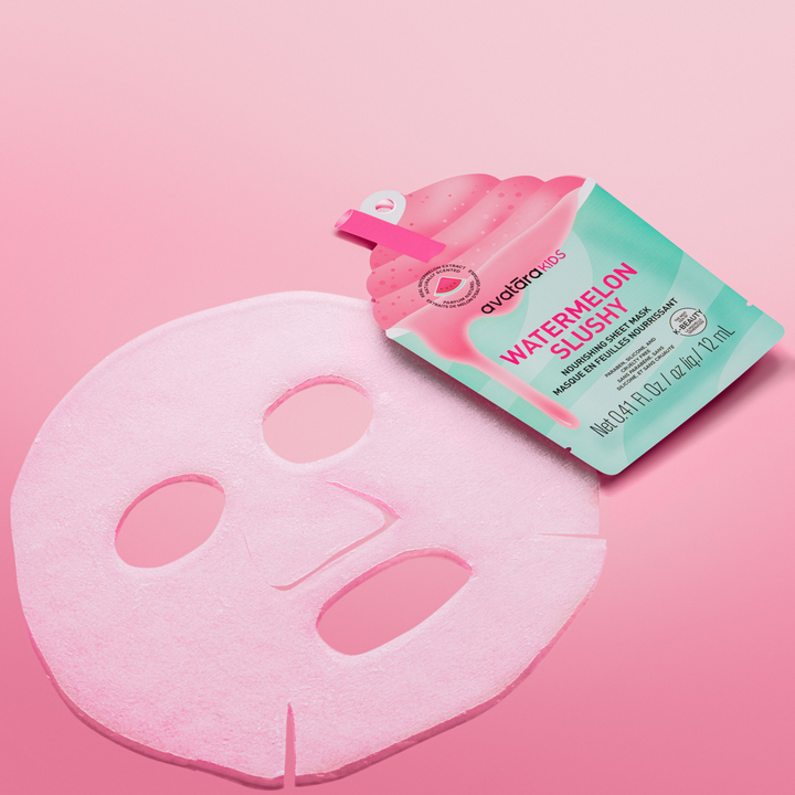 Slushy Kid's Face Mask - Watermelon