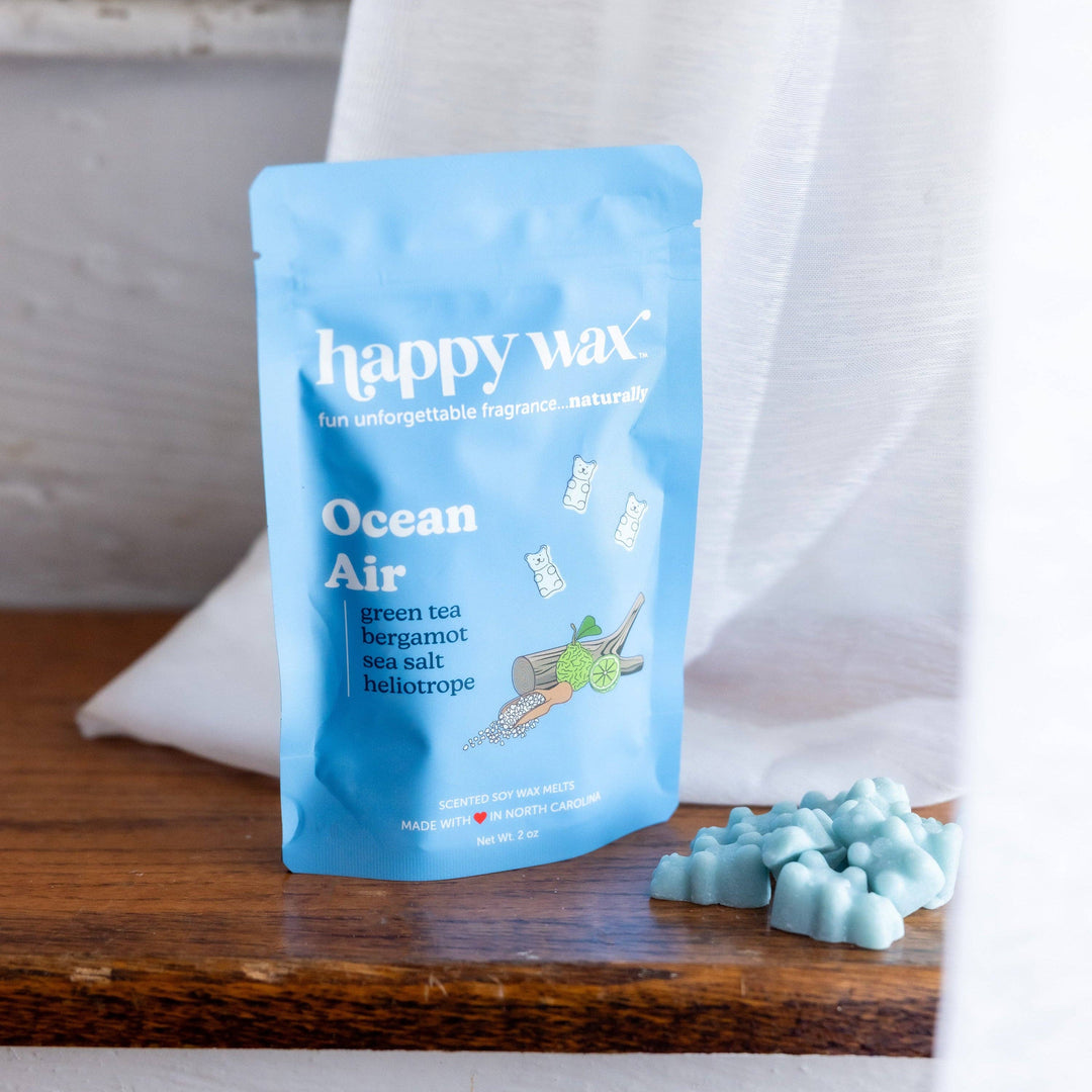 Happy Wax Soy Melts 4 Oz Bag - Ocean Air