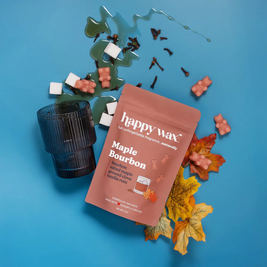 Maple Bourbon Happy Wax Soy Melts 2 Oz Bag