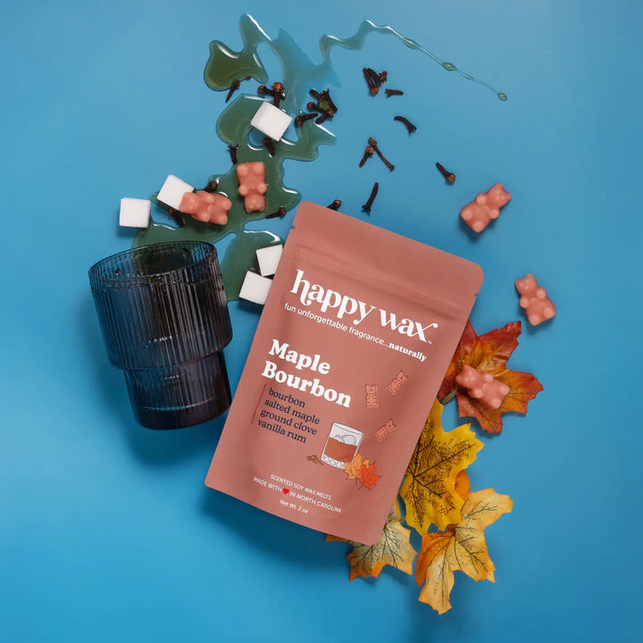 Maple Bourbon Happy Wax Soy Melts 2 Oz Bag