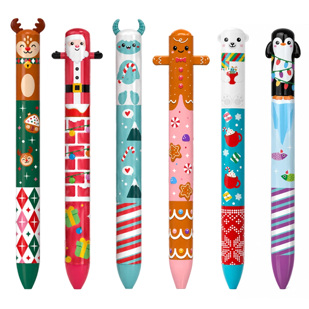 Twice As Nice Christmas 2 Color Click Pen