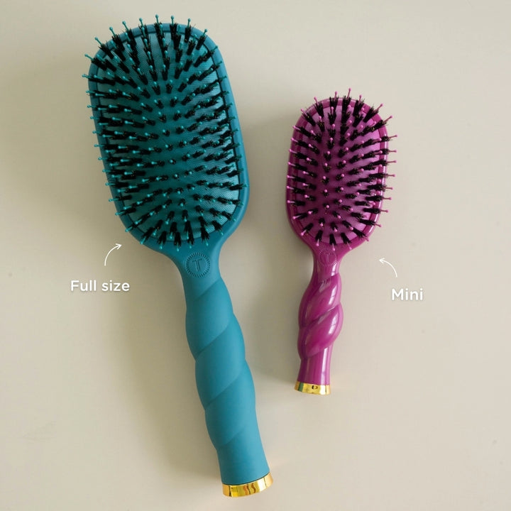 Mulberry Mini Boar Bristle Hair Brush by Teleties