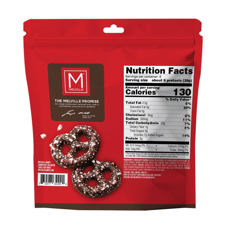 Peppermint Mini Pretzels Bag