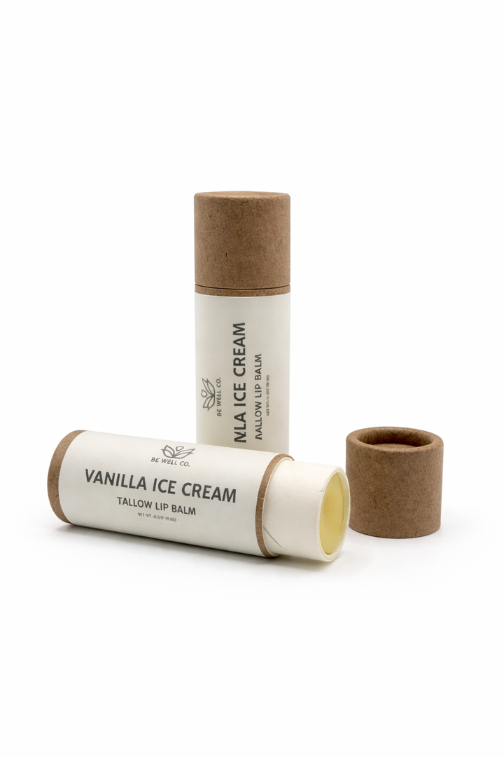 JULY PREORDER: Organic Tallow Lip Balm by Be Well Co. (Ships in 2-3 Weeks)