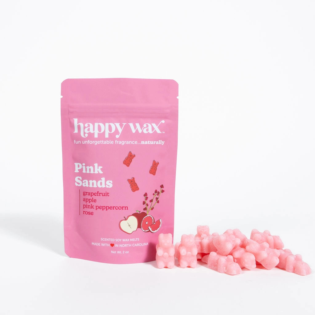 Happy Wax Soy Melts 2 Oz Bag - Pink Sands
