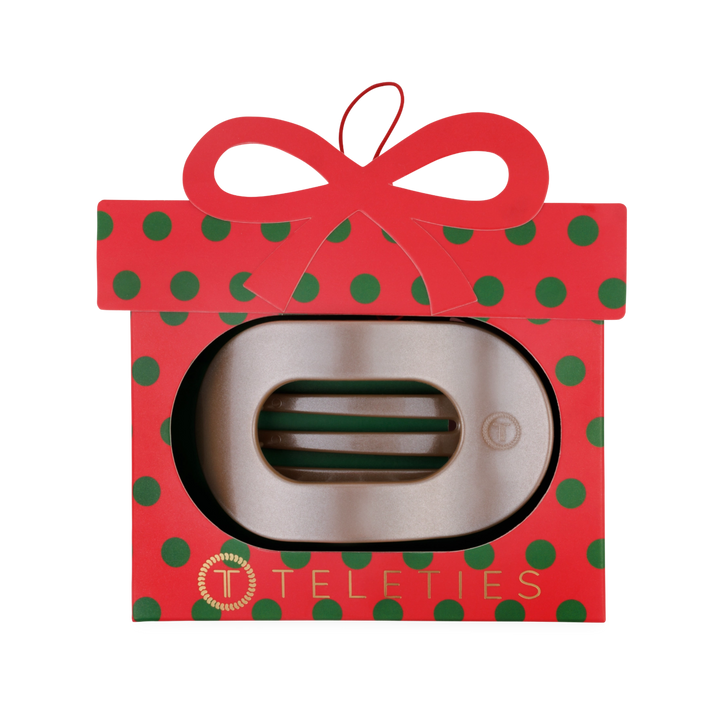 2026 Flat Round Clip Ornament by Teleties (Ships in 1-2 Weeks)