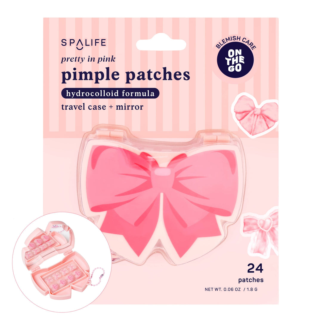 Pretty in Pink Hydrocolloid Pimple Patches Set
