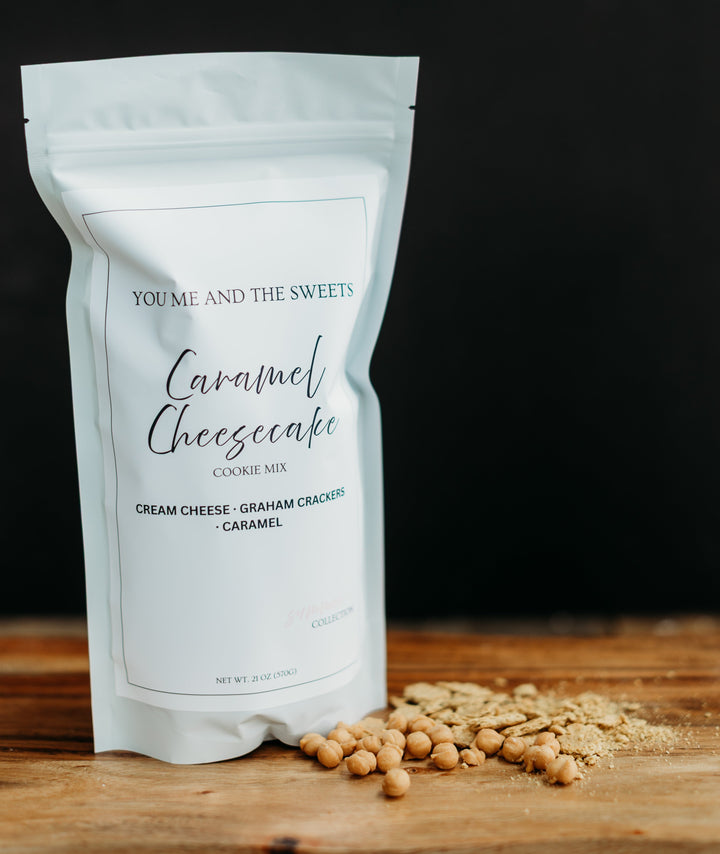 JULY PREORDER: Caramel Cheesecake Cookie Mix Summer '26 by You Me And The Sweets (Ships in 2-3 Weeks)