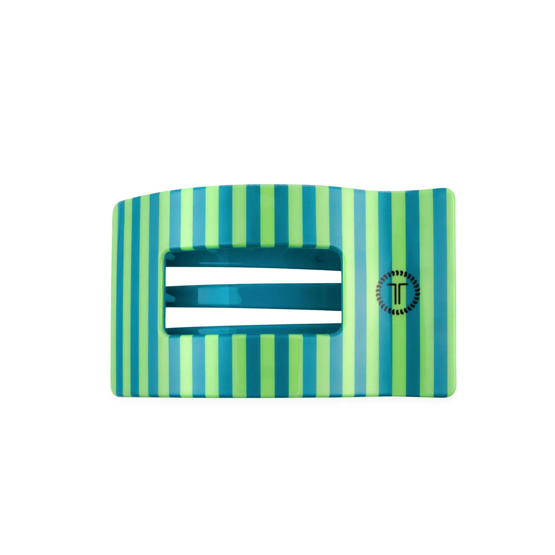 Medium Teleties Flat Rectangle Clip - Cabana Cutie