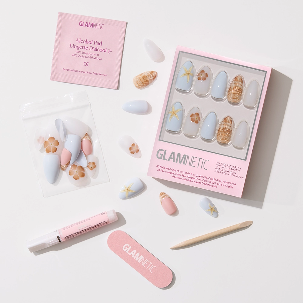 Sea Star Press-On Nails by Glamnetic