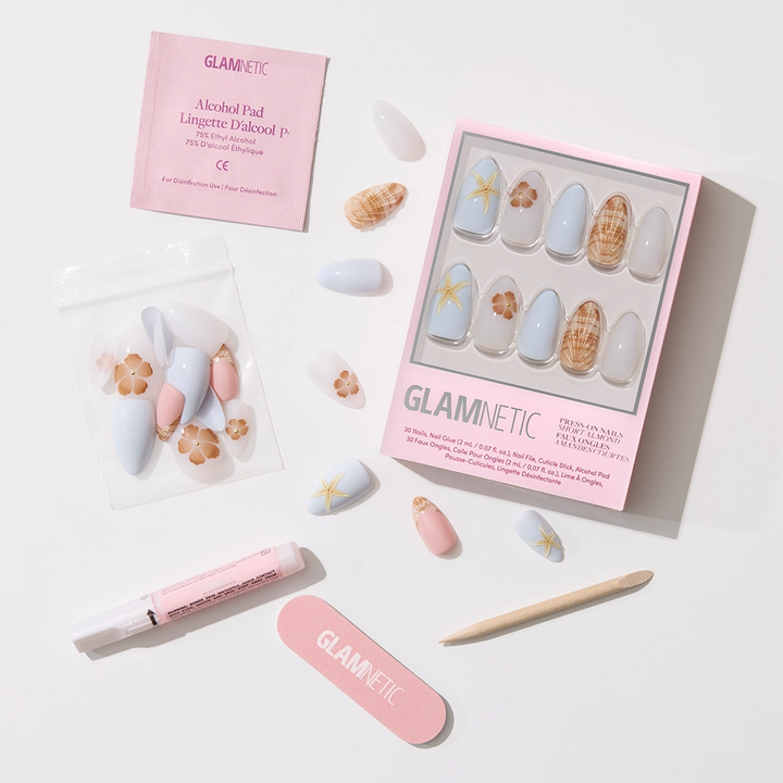 Sea Star Press-On Nails by Glamnetic