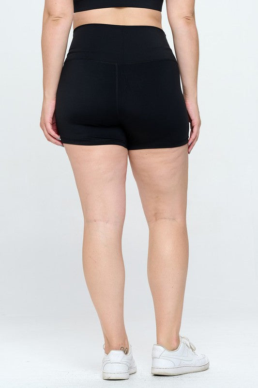 Activewear Biker Shorts - Black by Yelete