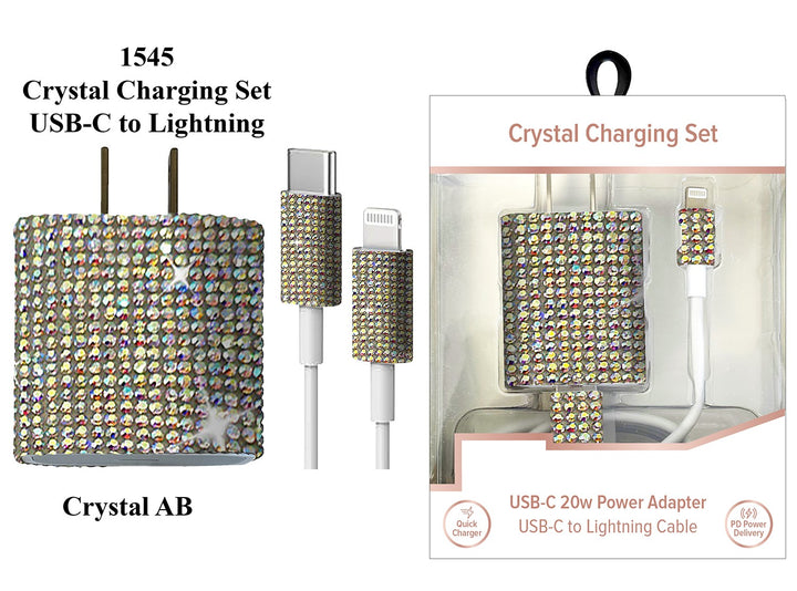 USB-C To Lightning Charging Set by Tech Trendz (Ships in 2-3 Weeks)