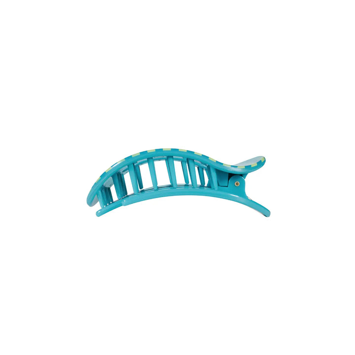 Small Teleties Flat Oval Clip - Cabana Cutie