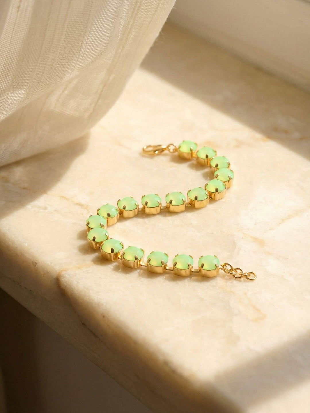 Sienna Tennis Bracelet - Green by Sorrelli