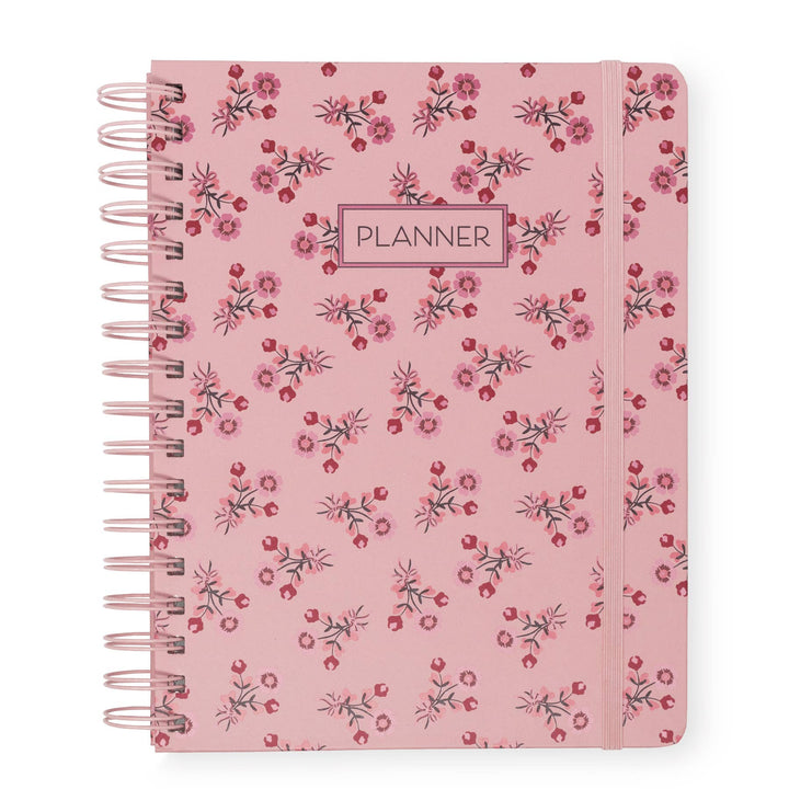 Large Undated Planner - Melissa Ditsy Pink by Vera Bradley