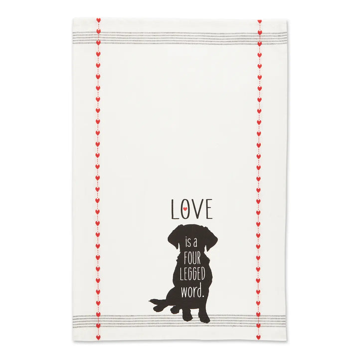 Love Pet Printed Dish Towel