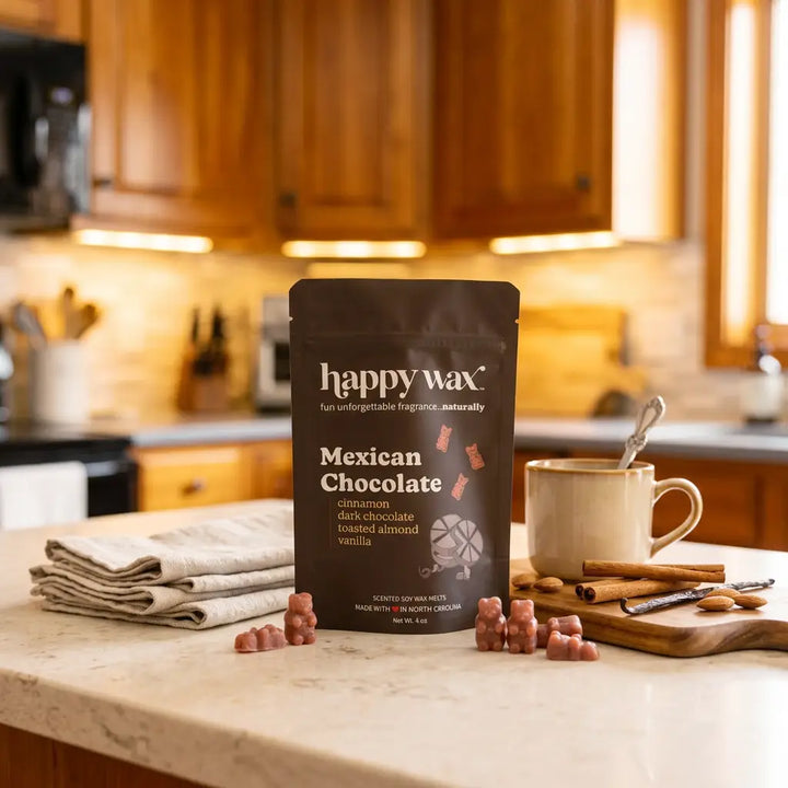Happy Wax Soy Melts 2 Oz Bag - Mexican Chocolate