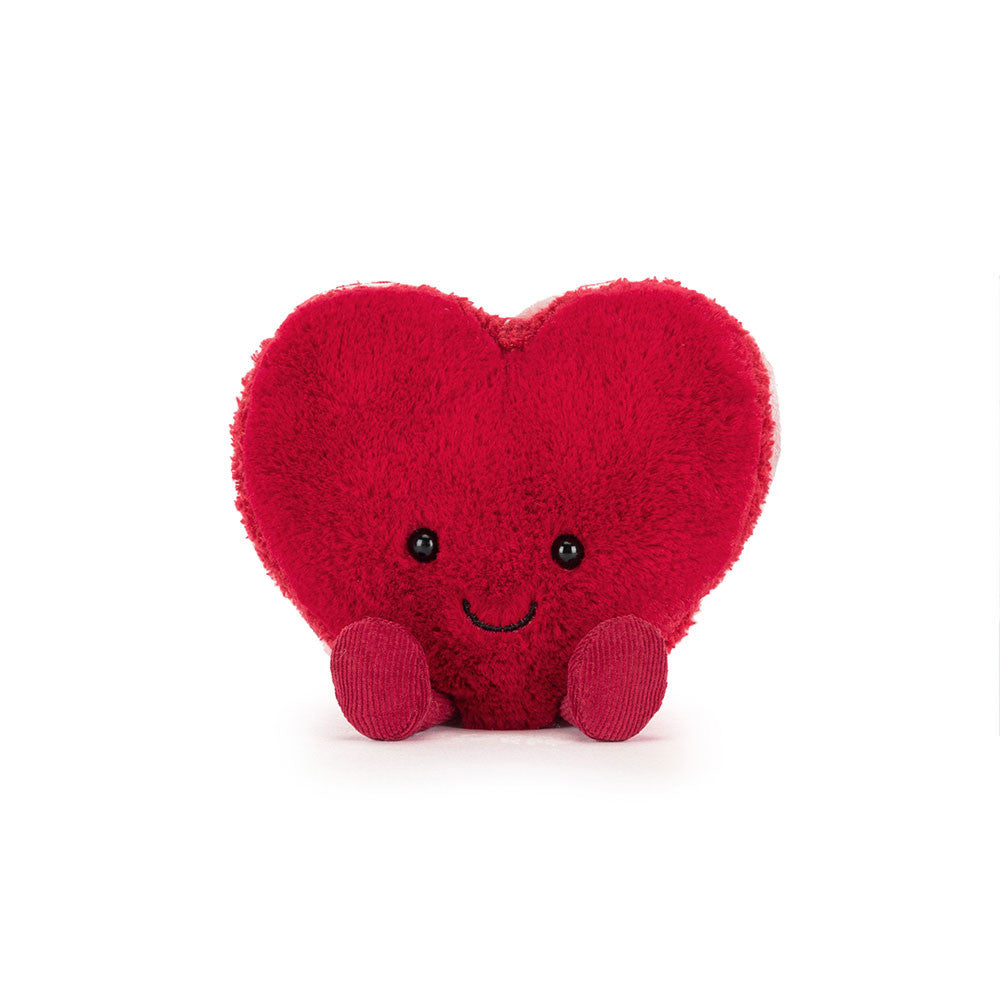 Amuseables Arlette Red Heart Macaron by Jellycat